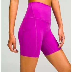 Lululemon Align Shorts 6” With Pockets Vivid Plum Size 16